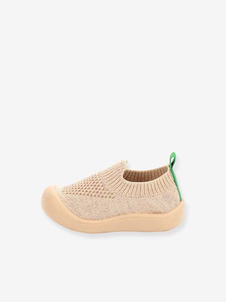 Chaussons bébé Kick Easy KICKERS® 1ers pas marine+rose 8 - vertbaudet enfant 