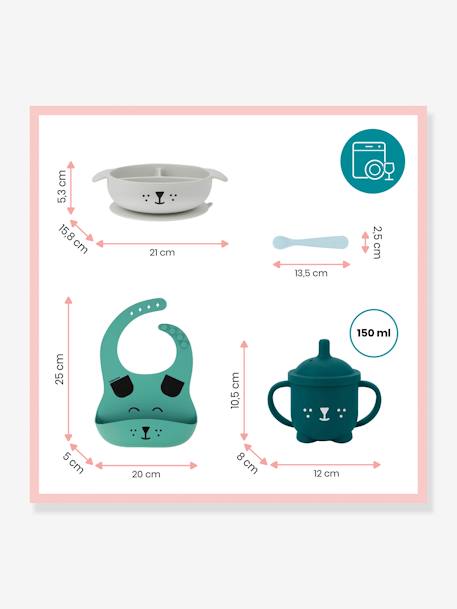 Kit repas Learn'isy BABYMOOV Chien+Renard 7 - vertbaudet enfant 