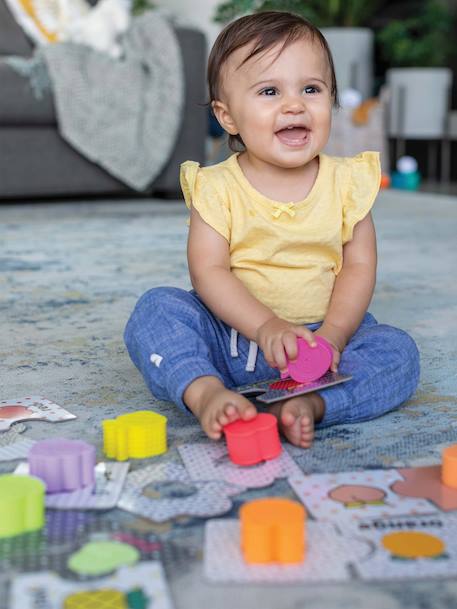 Puzzle Sensoriel des Formes - INFANTINO multicolore 2 - vertbaudet enfant 