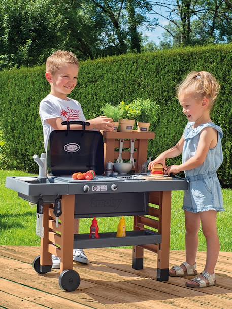 Garden Kitchen - SMOBY marron 2 - vertbaudet enfant 