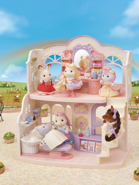 Le salon de coiffure des poneys - SYLVANIAN FAMILIES blanc 9 - vertbaudet enfant 