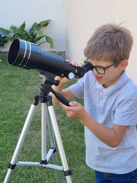 Télescope lunaire 30 activités - BUKI noir 3 - vertbaudet enfant 