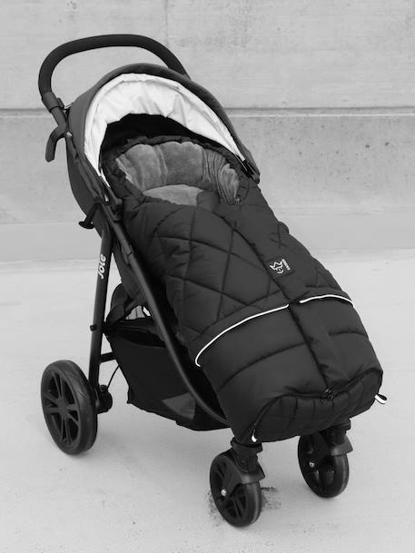 Chancelière 2 en 1 Moony KAISER anthracite+noir 2 - vertbaudet enfant 