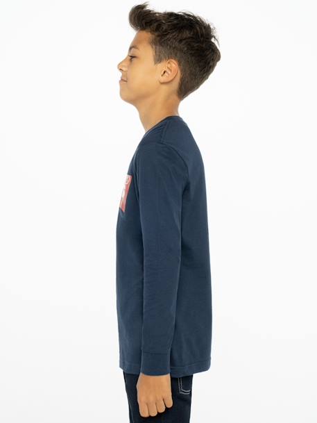 T-shirt Batwing Levi's® gris+marine 6 - vertbaudet enfant 