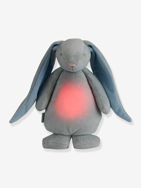 Veilleuse peluche MOONIE Lapin bleu+Crème+Crème/rose+Gris clair+rose 3 - vertbaudet enfant 