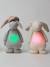 Veilleuse peluche MOONIE Lapin Crème+Crème/rose+Gris clair+rose 13 - vertbaudet enfant 