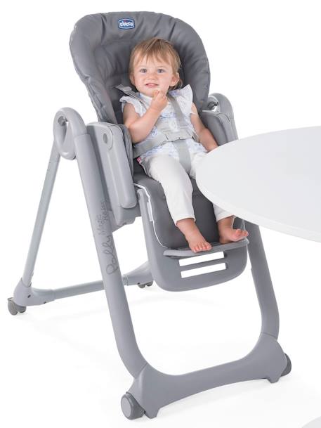 Chaise haute évolutive CHICCO Polly Magic Relax cocoa+graphite 13 - vertbaudet enfant 