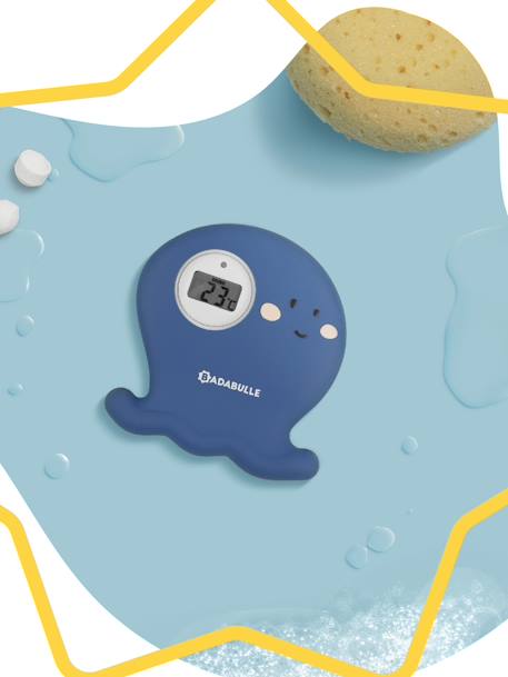 Thermomètre de bain et d’ambiance BADABULLE Poulpe Bleu 3 - vertbaudet enfant 