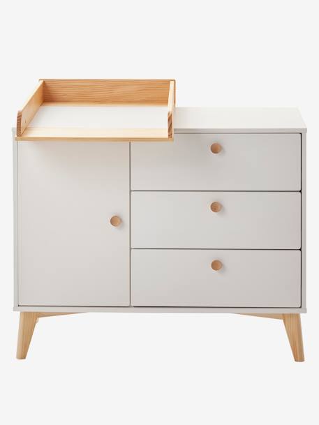 Commode SONGE BLANC/BOIS 6 - vertbaudet enfant 