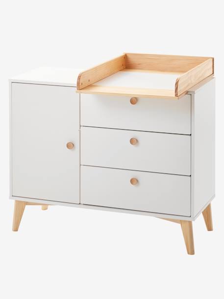 Commode SONGE BLANC/BOIS 5 - vertbaudet enfant 