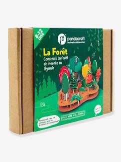 Jouet-Jeux éducatifs-Jeux scientifiques-Kit ludo-éducatif 2 en 1 - La Forêt - Crée ta maquette de forêt en 3D ! - PANDACRAFT