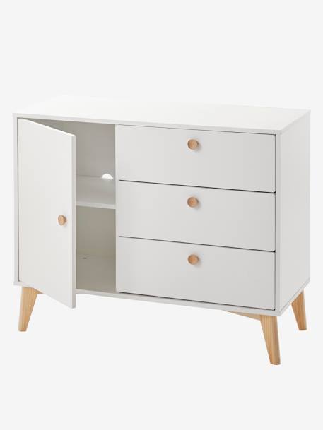 Commode SONGE BLANC/BOIS 5 - vertbaudet enfant 