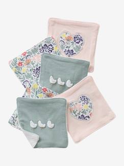 Linge de maison et décoration-Linge de bain-Serviette de bain-Lot de 6 lingettes lavables