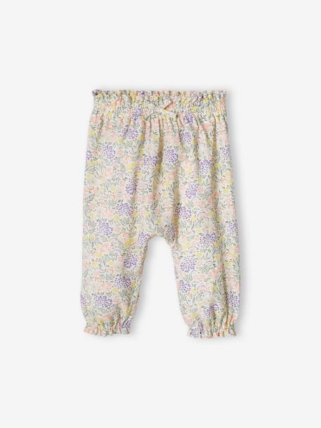 Pantalon imprimé bébé fluide  - vertbaudet enfant