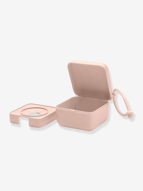 Boîte à tétine BIBS Ivoire+Rose poudre+Sauge 6 - vertbaudet enfant 