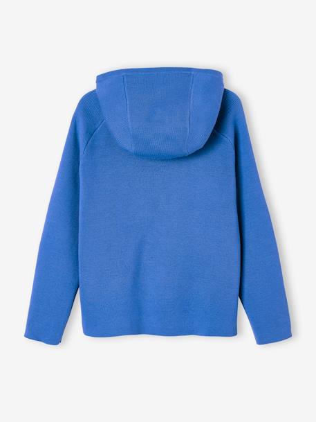 Pull à capuche garçon bleu+marine 2 - vertbaudet enfant 