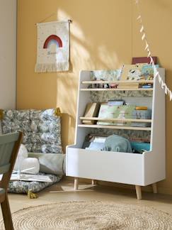 Chambre et rangement-Bibliothèque avec fond réversible Hanoï