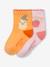 Lot de 2 paires de chaussettes 'fruits' bébé abricot 1 - vertbaudet enfant 