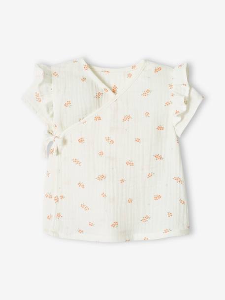 Brassière naissance en gaze de coton bébé  - vertbaudet enfant