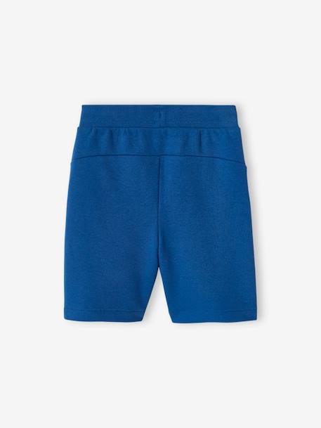 Short sport garçon en molleton bleu roi 7 - vertbaudet enfant 