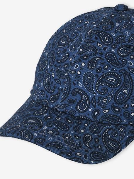 Casquette imprimée esprit bandana garçon marine 5 - vertbaudet enfant 