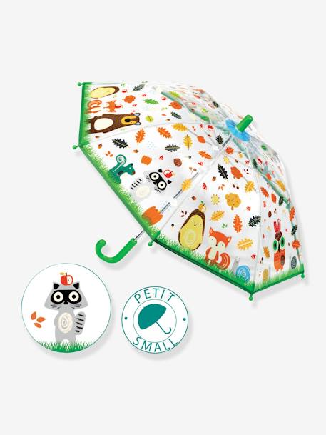 Petit parapluie Animaux de la forêt DJECO vert 1 - vertbaudet enfant 