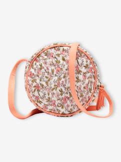 -Sac rond fille matelassé imprimé fleuri