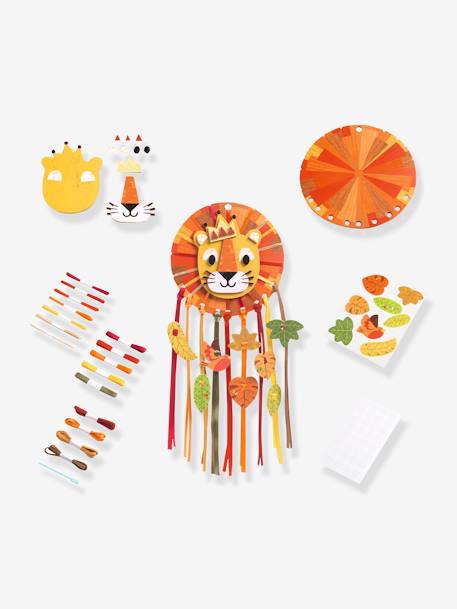 DIY attrape-rêve Petit Lion DJECO jaune 2 - vertbaudet enfant 