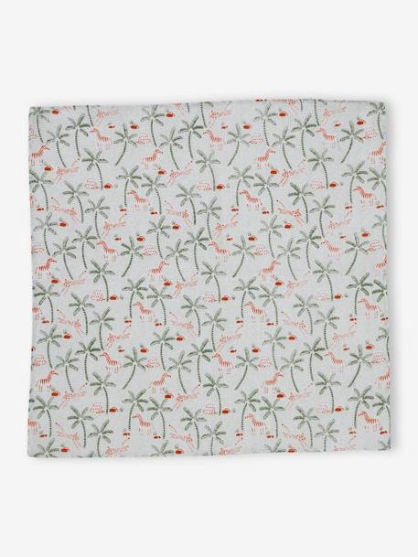 Foulard personnalisable imprimé savane bébé garçon écru 2 - vertbaudet enfant 