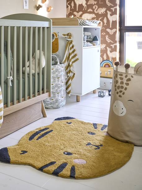 Tapis Tigre HANOÏ ocre 3 - vertbaudet enfant 