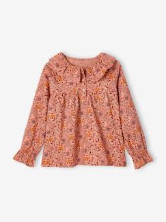 -Blouse imprimée fleurs fille