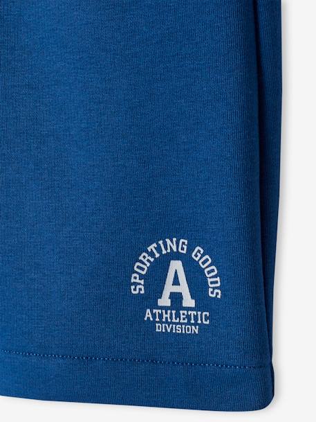 Short sport garçon en molleton bleu roi 6 - vertbaudet enfant 