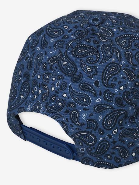 Casquette imprimée esprit bandana garçon marine 6 - vertbaudet enfant 