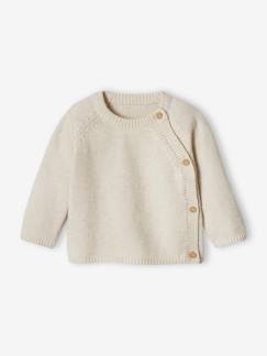 Pull bébé en tricot ouverture devant  - vertbaudet enfant