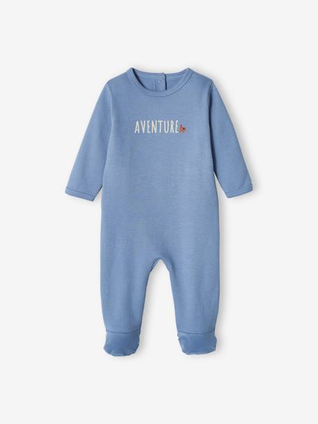 Lot de 2 dors-bien 'aventure' bébé garçon interlock bleu chambray 5 - vertbaudet enfant 