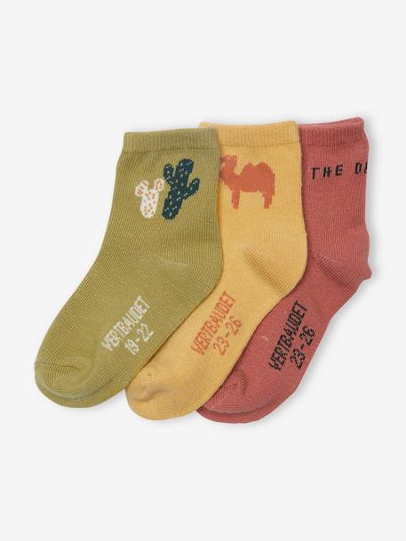 Adigau Chaussons Chaussette Bébé Fille Garçon 3 Paires Chaussettes