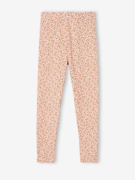 Lot de 2 leggings Basics fille corail 4 - vertbaudet enfant 