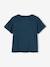 T-shirt fille animation relief et détails irisés fille abricot+bleu ciel+écru+encre+rayé marine+vert amande 11 - vertbaudet enfant 