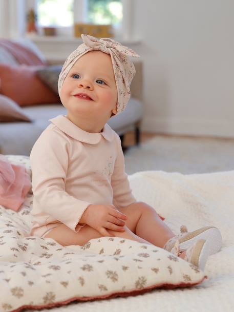 Pyjama naissance fille en molleton - Petite pomme - Livraison offerte*