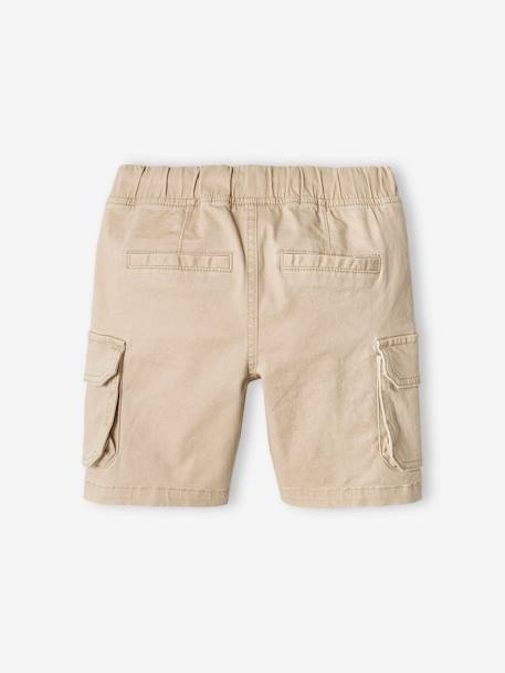 Short battle garçon facile à enfiler beige+kaki+marine 5 - vertbaudet enfant 