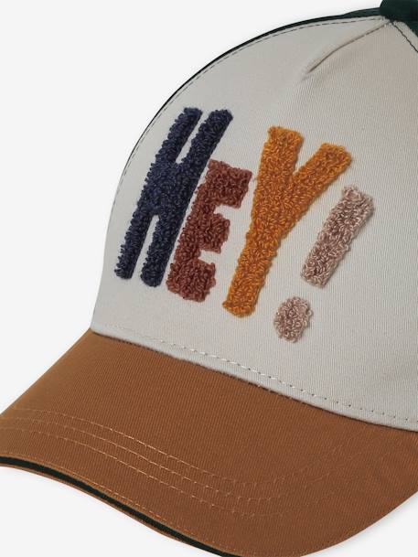 Casquette HEY! garçon beige+bleu 6 - vertbaudet enfant 