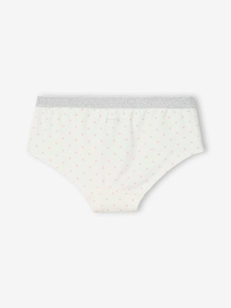 Lot de 3 shorties fille chats gris chiné 5 - vertbaudet enfant 