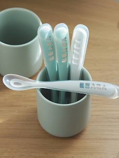 Lot de 4 cuillères 1er âge BEABA Soft sans BPA  - vertbaudet enfant