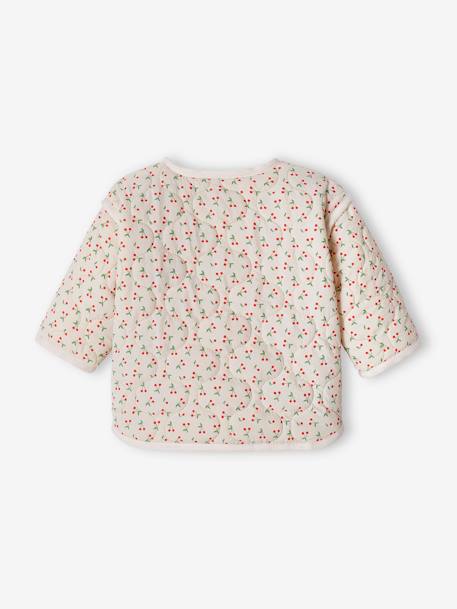 Veste matelassée bébé bleu pâle+rose pâle 6 - vertbaudet enfant 