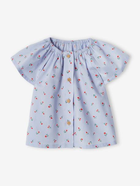 Bébé-Blouse bébé manches papillon