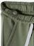 Pantalon jogger garçon en molleton BASICS marine chiné+noir chiné+vert sauge 10 - vertbaudet enfant 