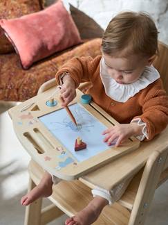 Jouet-Activités artistiques et musicales-Ardoise magique Amis de la forêt en bois FSC®