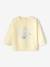 Sweat imprimé bébé jaune pastel 1 - vertbaudet enfant 