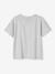 T-shirt manches courtes Snoopy Peanuts® gris chiné 2 - vertbaudet enfant 