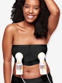 Vêtements de grossesse-Lingerie-Bustier d’expression MEDELA Hands-free pour lait maternel